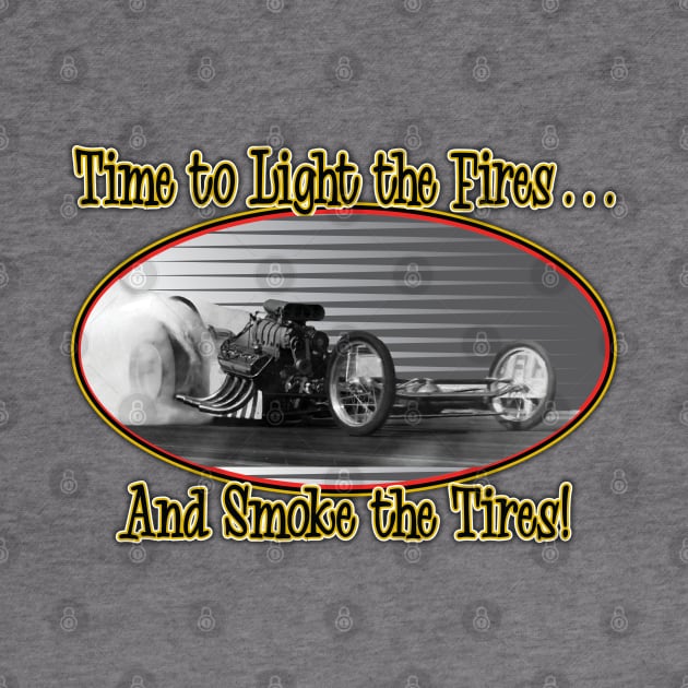 Smoke the tires by Artslave Custom Car Art